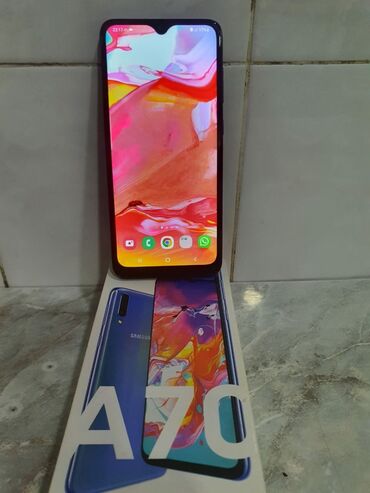 Samsung: Samsung Galaxy A70, 128 GB, rəng - Qara, İki sim kartlı — 9