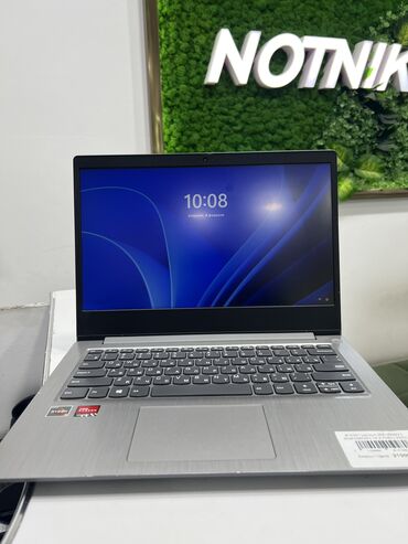 laptop kg: Ультрабук, Lenovo, 8 ГБ ОЗУ, AMD Ryzen 5, 14.3 ", Б/у, Для работы, учебы, память SSD