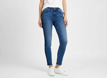 spadochronowe spodnie stradivarius: Stradivarius, Jeansy damskie, rozmiar XS