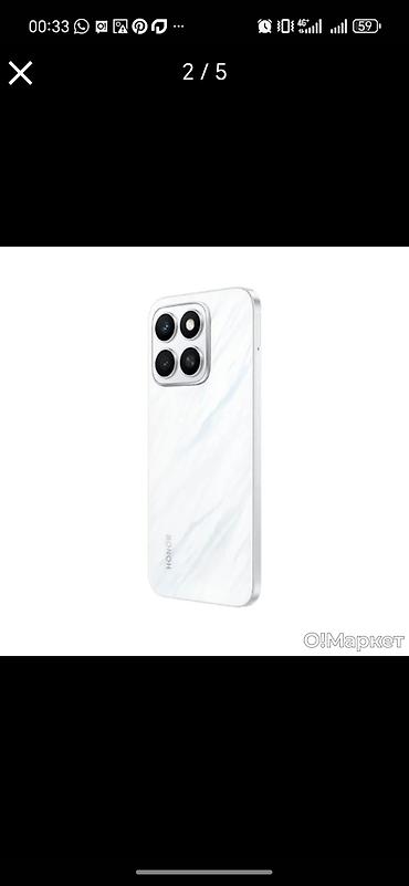 Honor: Honor 8X, Новый, 256 ГБ, цвет - Белый, 2 SIM — 2