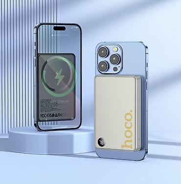 power case: Внешний аккумулятор Hoco с магнитной беспроводной зарядкой (MagSafe) — 1