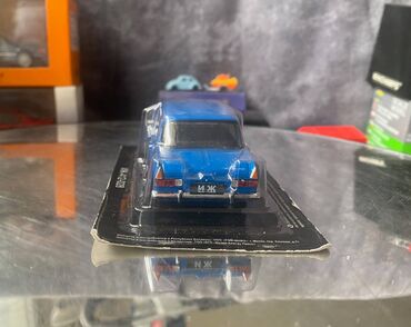 Avtomobil modelləri: Коллекционная модель Moskvich-412028 IZH blue 1982 DeAgostini Scale — 7