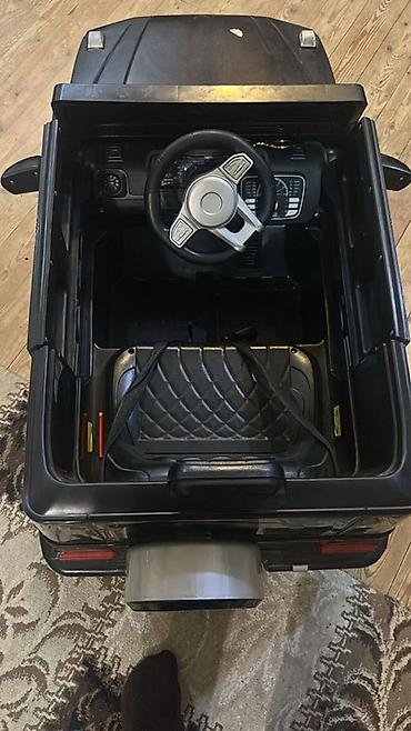 masın oyunları: Uşaq üçün elektrikli minik avtomobili – qara rəng, SUV üslubunda — 4