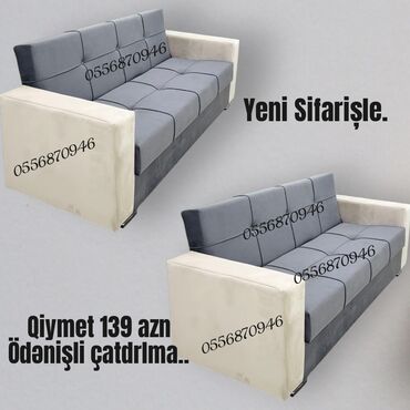Divanlar: Divan, Yeni, Açılan, Bazalı, Vеlur parça, Ödənişli çatdırılma — 7