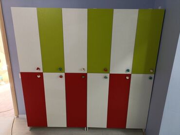 Детские шкафы: Мебель для садика Кровать для садика Шкаф для садика Стол для — 8