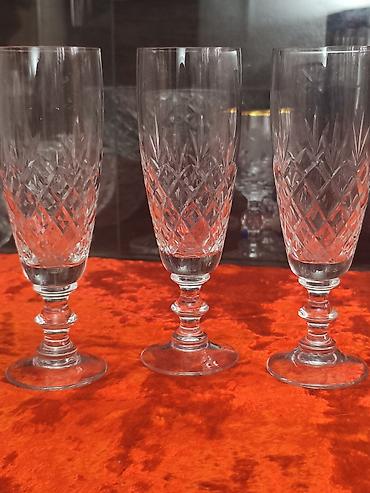 Наборы посуды: Набор бокалов из стекла/хрусталя. - Комплект №1: 6 высоких бокалов на — 2