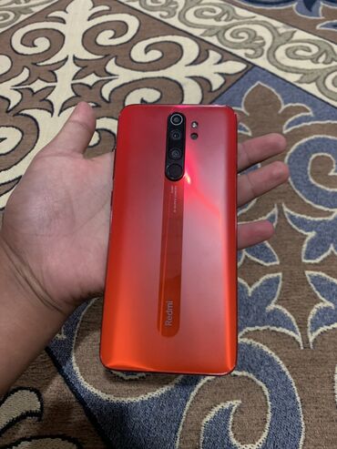 выкуп микроволновок: Redmi, Redmi Note 8 Pro, Б/у, 128 ГБ, цвет - Красный, 2 SIM