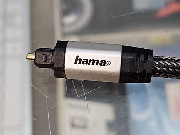 Aksesoari za TV i video: Hama optički audio kabl (TOSLINK) - Brend: Hama - Tip konektora — 3