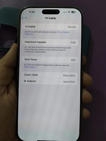 adabdır: IPhone 16 Pro Max, Gümüşü, Simsiz şarj — 7