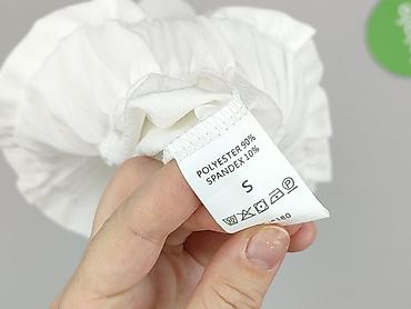białe t shirty basic: Szorty damskie, rozmiar S — 4