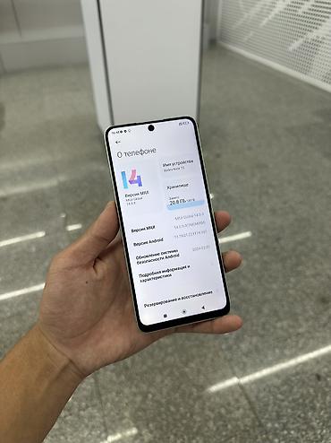 iphone iphone: Redmi, Redmi Note 13, Б/у, 128 ГБ, цвет - Зеленый, 1 SIM, 2 SIM — 3