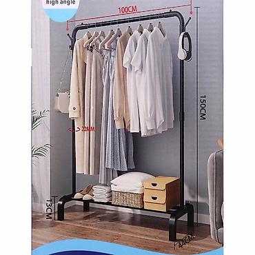 kapron borular: Metall asılqan – universal asma stend - Ölçülər: 100 x 44 x 150 sm - — 2