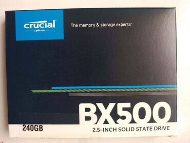 жесткий диск для ноутбука цена: Накопитель, Новый, Crucial, SSD, 256 ГБ, 2.5"