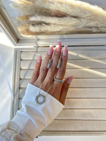 Bijuteriya dəstləri: Qaralmayan polad xuping çox keyfiyyətli bujuteriyalar❤️‍🔥💎 — 9