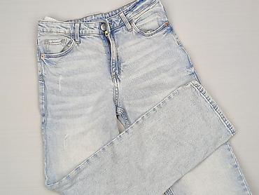 sweter: Spodnie jeansowe, H&M, 11 lat, 146, stan - Bardzo dobry — 1