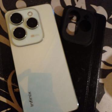 sazz problem: Infinix Hot 40, 256 GB, rəng - Gümüşü, Face ID — 2