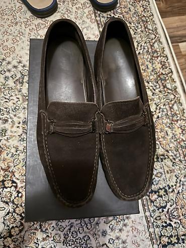 тоджи штаны: Мужские лоферы TOD’S из замши - Материал верха: мягкая натуральная — 1