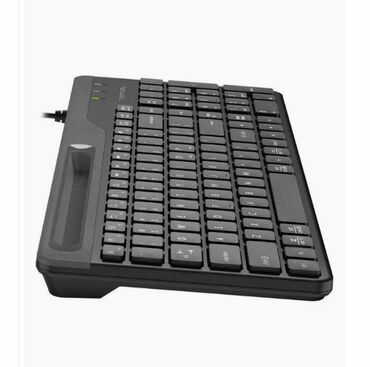 Клавиатуры: Клавиатура, A4Tech, Мембранная, Проводное подключение, Размер: 80% — 9