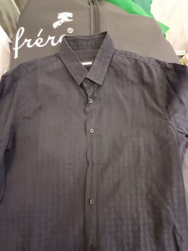 Рубашки: Рубашка Bikkembergs, S (EU 36), M (EU 38), цвет - Черный