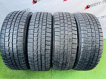 Шины 205 / 60 / R 16, Зима, Б/у, Комплект, Легковые, Япония, Dunlop