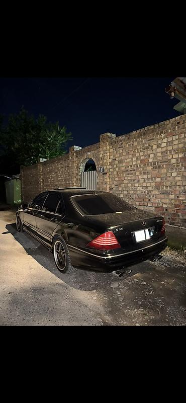 mersedes e: Mercedes-Benz S-Class: 2002 г., 5 л, Автомат, Бензин, Седан — 3