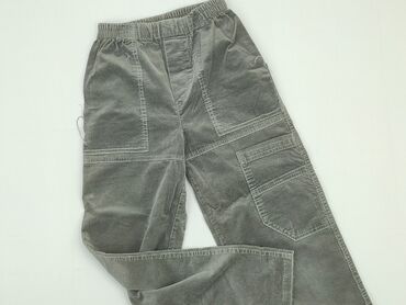 kurtki jesien: Material trousers, 9 years, 128/134, condition - Very good