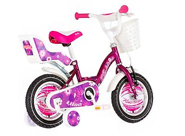 spiderman ranac: Bicikl kids Visitor Liloo 12" 8" – ljubičasti perla UV sjaj (za visinu — 5