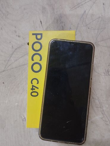 Мобильные телефоны: Poco C40, Б/у, цвет - Черный, 2 SIM