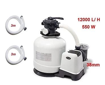 peride: Peşəkar Intex 26652 Qum Filtr-Nasosu (12.000 L/saat) Intex 26652 – — 1