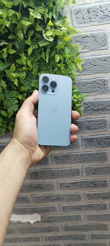 Apple iPhone: IPhone 13 Pro, 128 GB, Blue Titanium, Kredit, Simsiz şarj, Face ID