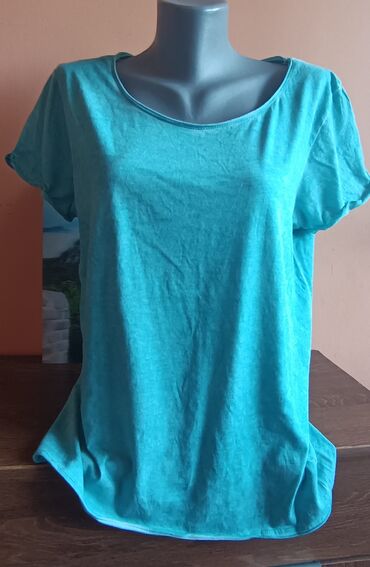 majice bez rukava: One size, Pamuk, bоја - Svetloplava