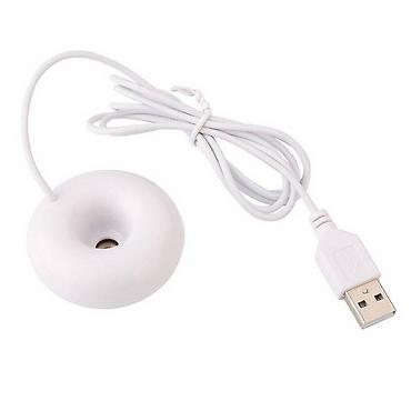 шамо: Увлажнитель воздуха от USB - Пончик, белый Использовать аксессуар — 3