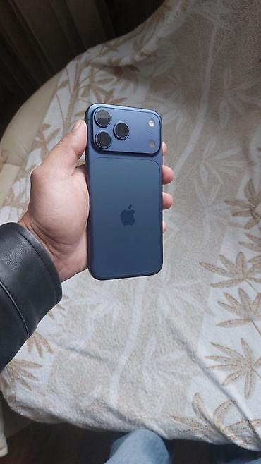iphone 16 tecili: IPhone 17 Pro Max, 256 GB, Mavi, Face ID — 1