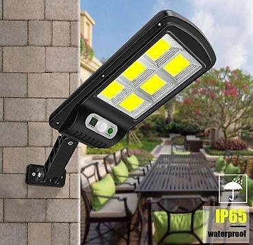 bağ bıçağı: Günəş enerjili LED küçə/ həyət lampası - Günəş paneli ilə enerji — 1