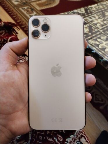 qazax telefon: IPhone 11 Pro Max, 64 GB, Qızılı, Simsiz şarj, Face ID