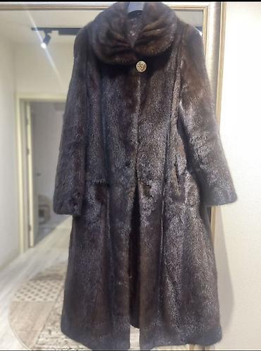 Шуба, Норка, Длинная модель, Турция, XL, 2XL