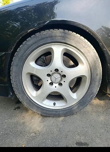 work r18: Литые Диски R 17 Mercedes-Benz, Комплект, отверстий - 5, Б/у — 1