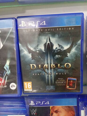Oyun diskləri və kartricləri: PlayStation 4 üçün Diablo III: Reaper of Souls - Ultimate Evil Edition
