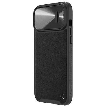 Maske i futrole za telefone: Maska Nillkin CamShield Leather S za iPhone 14 Pro Max 6.7 crna. Uz — 3