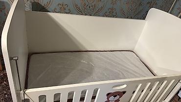 Beşiklər: Uşaq beşiyi – Baby Mood “Teddy” modeli - Rəng: ağ və bej — 5