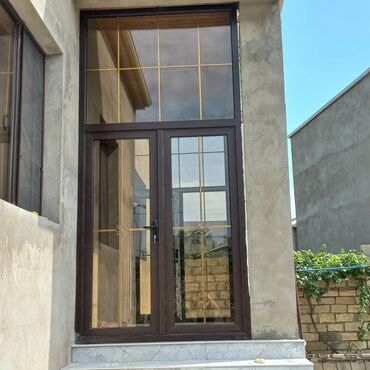 Plastik pəncərələr: Yeni İkiqat şüşə paketi Plastik pəncərə, Еni: 80 sm, Uzunluğu: 200 sm, Pulsuz quraşdırma — 28