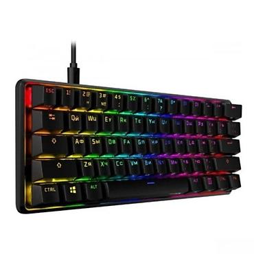 Настольные ПК и комплектующие: Klaviatura "HyperX Alloy Origins 60 (HKBO1S-RB-RU/G)"HyperX Alloy — 1