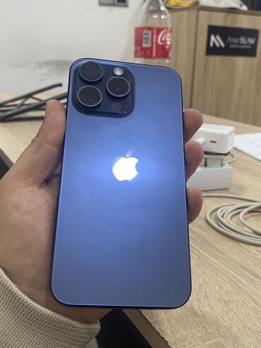 iphone 8 pro max qiymeti: IPhone 15 Pro Max, 256 GB, Blue Titanium, Face ID, Simsiz şarj