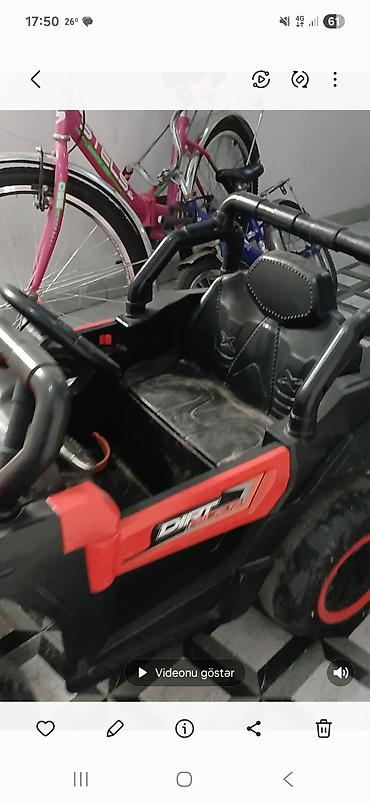Uşaq dünyası: Uşaq üçün elektrikli maşın – “Dirt Racer” tipli jeep - 12V — 3