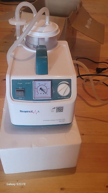biostat n 60: RespiroX JLP-002 – Bataryalı Portativ Aspirator (Phlegm Suction Unit) — 1