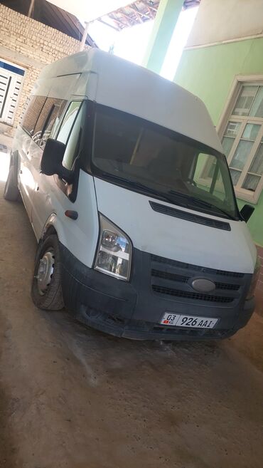 битий авто: Ford Transit: 2008 г., 2.9 л, Механика, Дизель, Бус