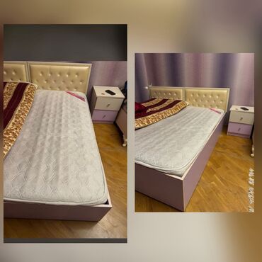 tek neferlik matras: İşlənmiş, Təknəfərlik çarpayı, Matras ilə