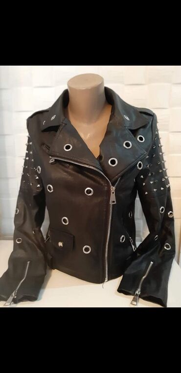 moderna kozna jakna: Kozna jakna Velicina XL nosena 2 - 3 puta. Licno preuzimanje u