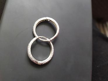 Серебряные серьги: Серебряные серьги, Проба 925, Бирюза, Женские, Б/у — 22