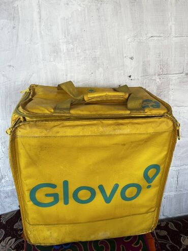 чемоданы бишкек дордой цены: Термосумка-рюкзак курьерская Glovo, жёлтая.
 Цена 1000 сом 
-